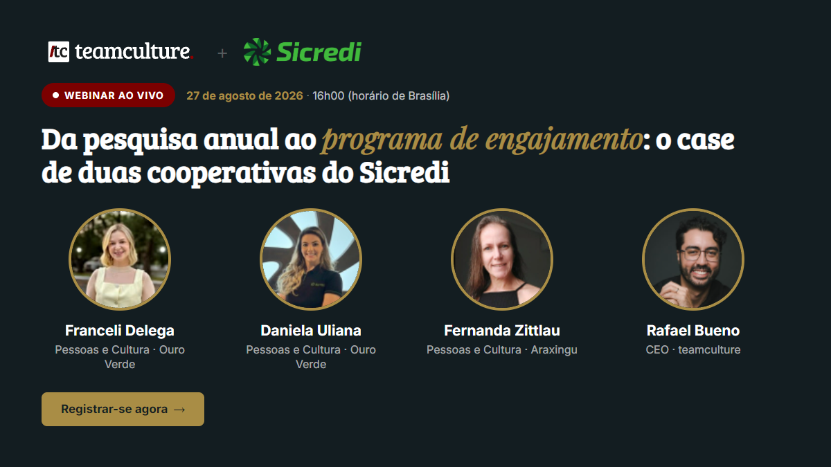 Da pesquisa anual ao programa de engajamento: o case de duas cooperativas do Sicredi